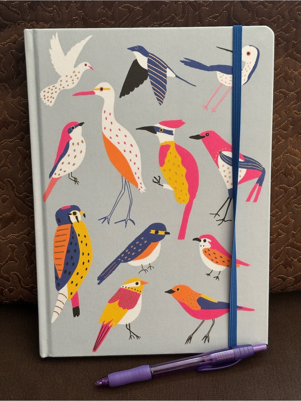 Bird Themed Coloring Book, Journal, and Colored Pencils & Pen - Picture 5 of 7